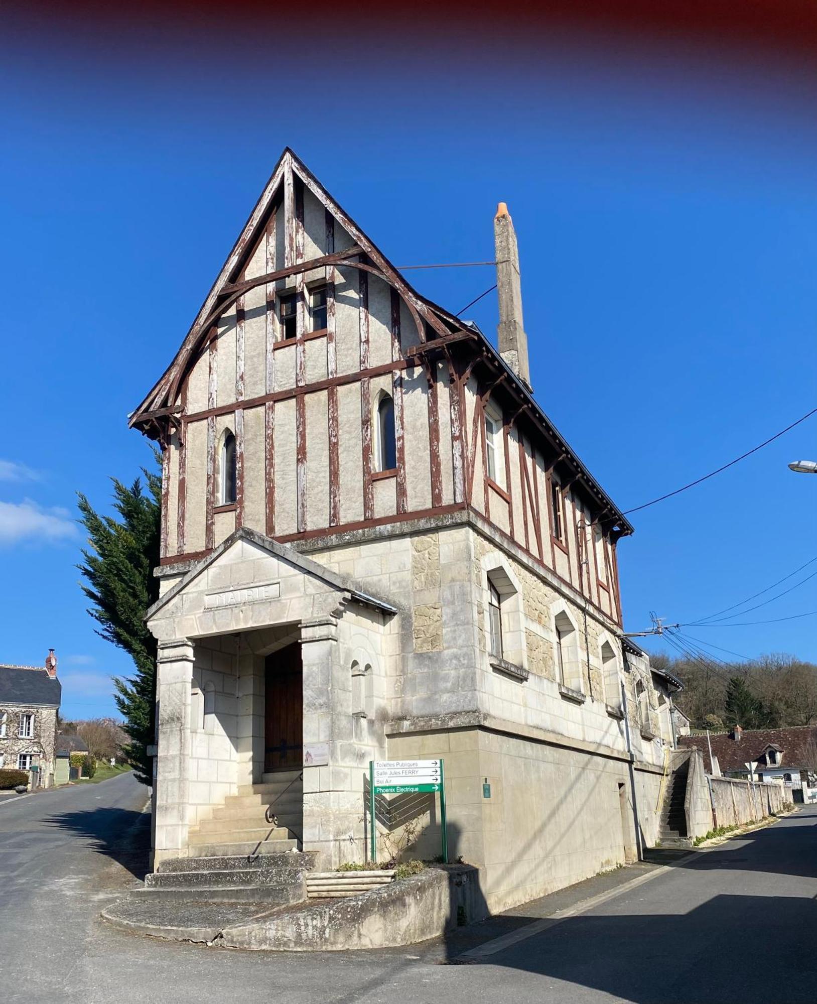 Gite De L'Ancienne Mairie Villa Le Petit-Pressigny Exterior photo